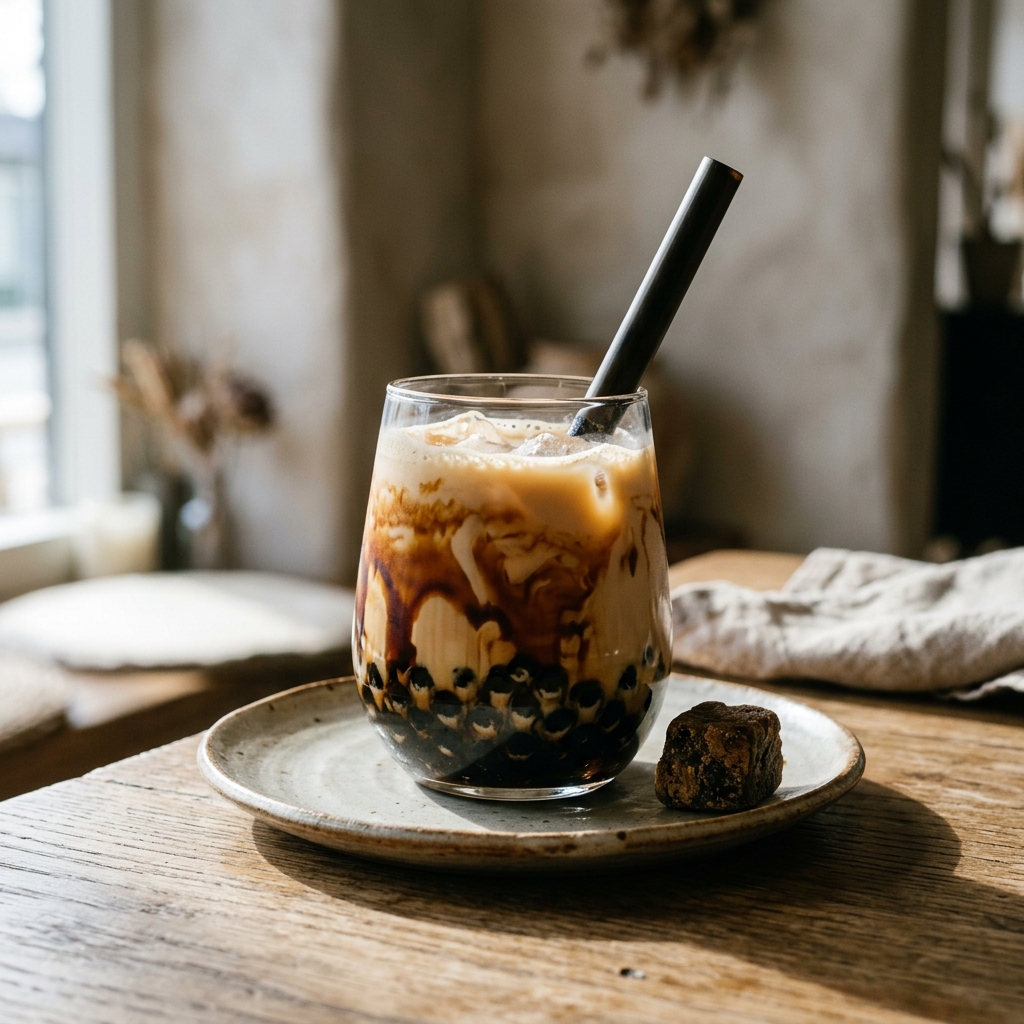 Creamy Okinawa milk tea thumbnail square