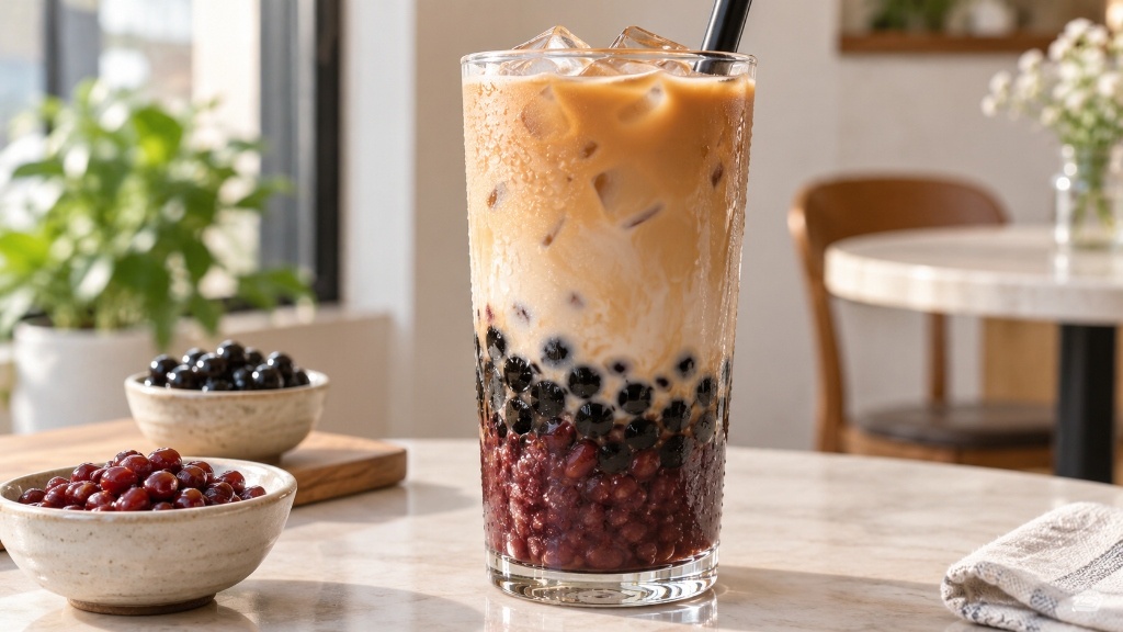 Red Bean Milk Tea: Taste, Recipe and Best Toppings