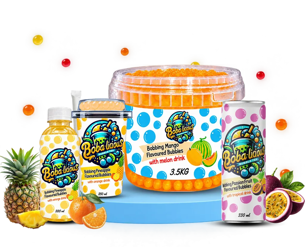 Bobalicious Ready-to-Drink Bubble Tea Range