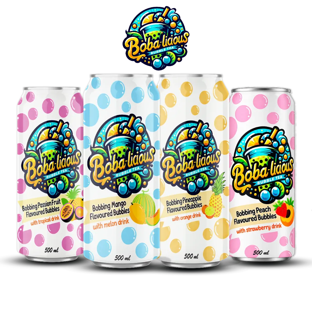 Bobalicious 500ml Bubble Tea Can Single Packshot